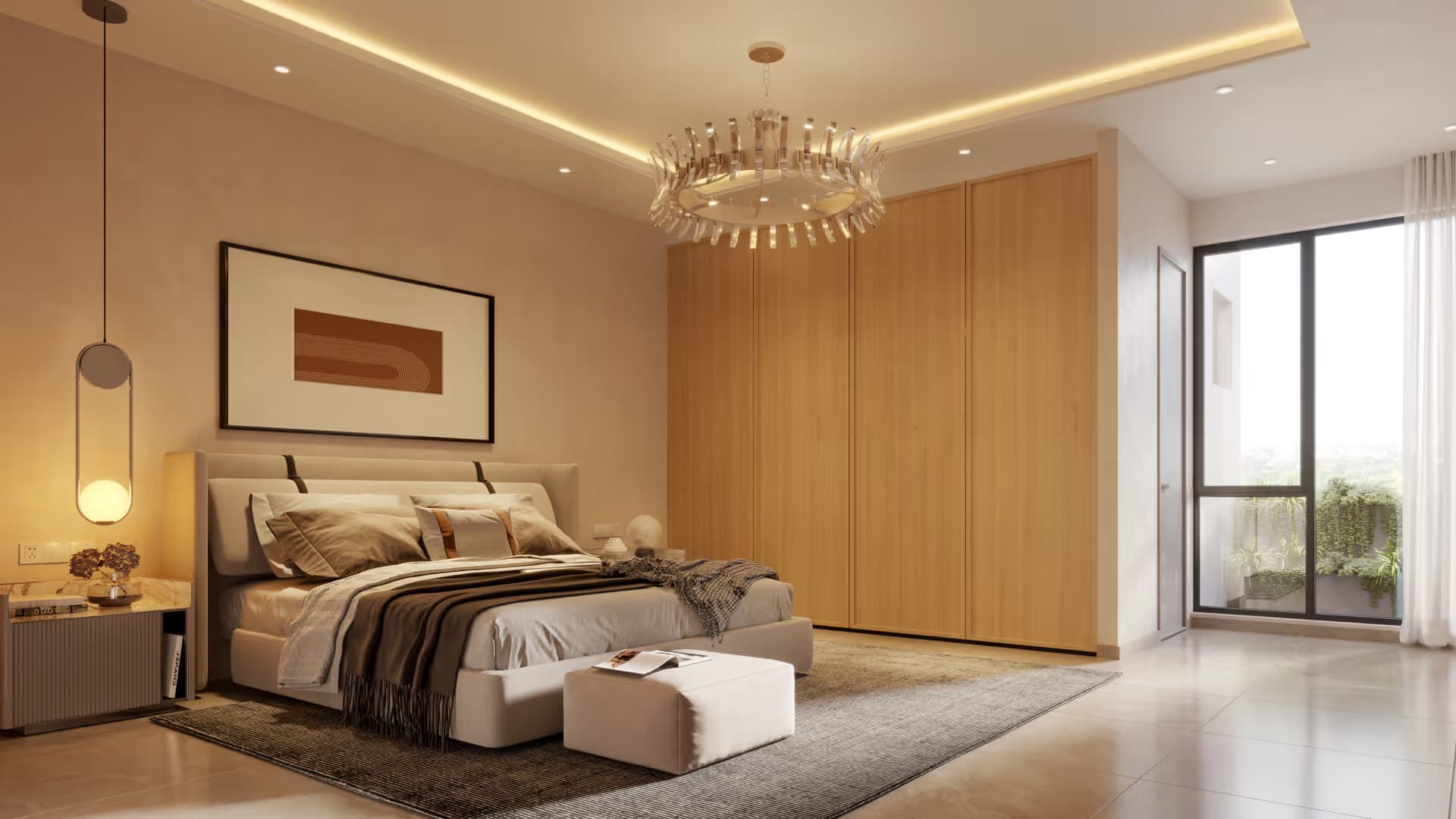 Bedroom, Lake City Townhouses