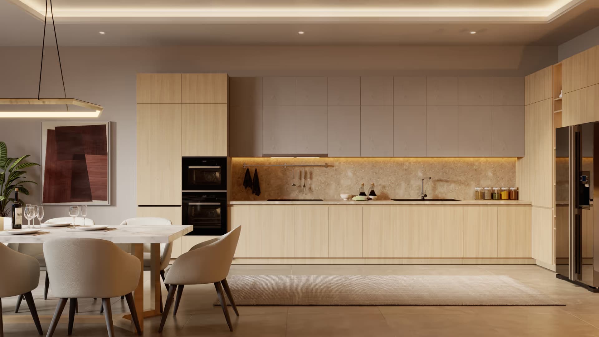 Kitchen, Lake City Townhouses